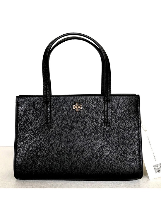 Tory Burch Handbags - New Tory Burch Blake Mini Tote Pebble Leather Black